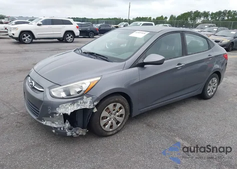 2017 Hyundai Accent Se from USA, damaged, VIN KMHCT4AE8HU252343